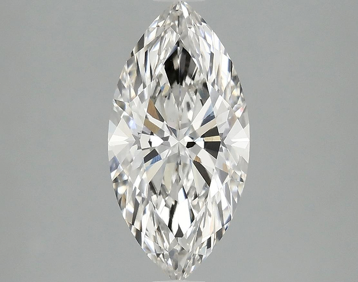 2.03 Carat Marquise Shaped Ideal Cut VVS2 IGI Certified Lab Grown Diamond