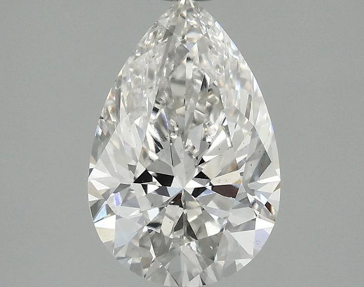 2.02 Carat Pear Shaped Excellent Cut VS2 IGI Certified Lab Grown Diamond