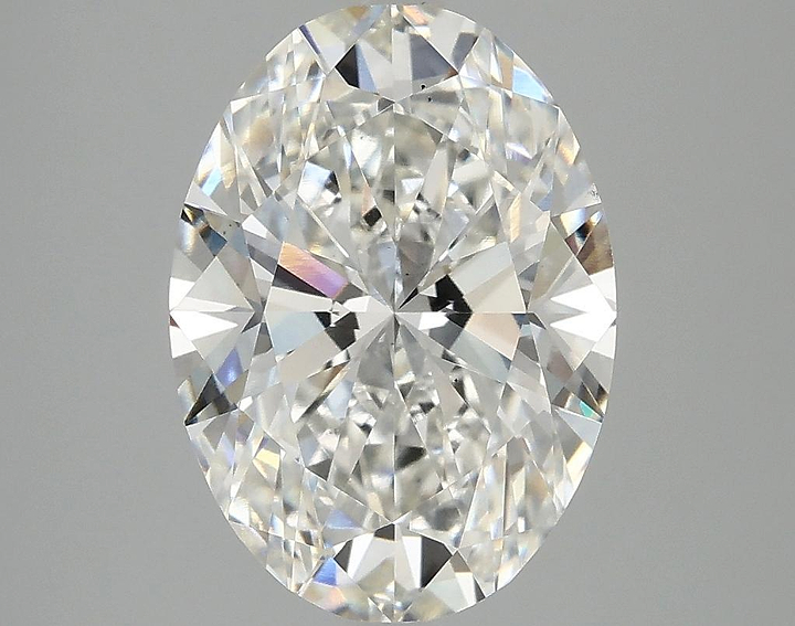 3.5 Carat Oval Shaped Ideal Cut VS2 IGI Certified Lab Grown Diamond