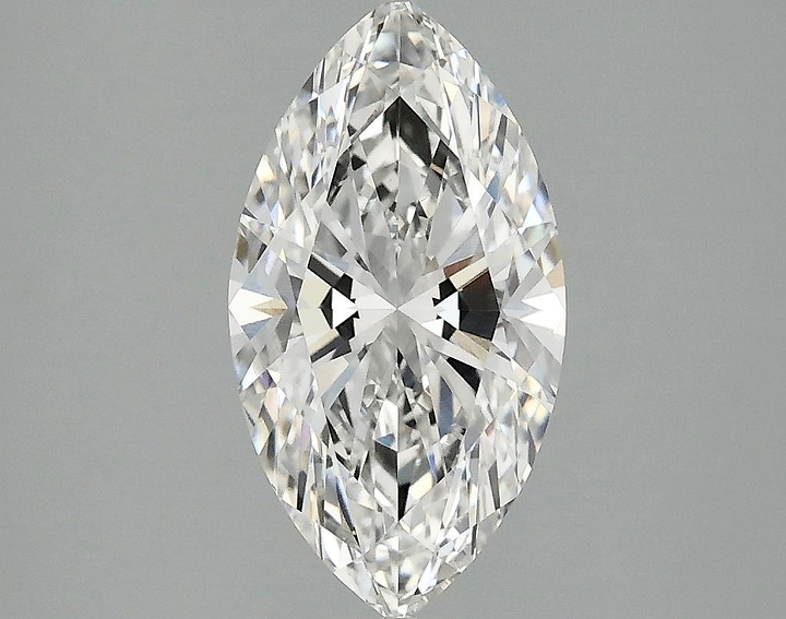 1.9 Carat Marquise Shaped Excellent Cut VVS2 IGI Certified Lab Grown Diamond