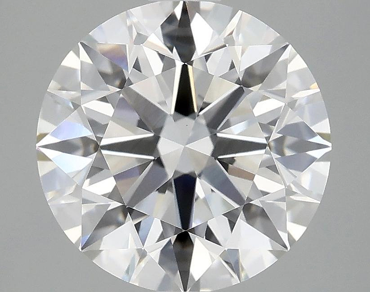 3.06 Carat Round Shaped Excellent Cut VVS2 IGI Certified Lab Grown Diamond