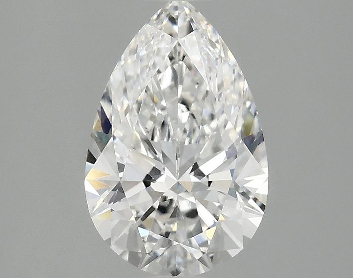1.59 Carat Pear Shaped Excellent Cut VVS2 IGI Certified Lab Grown Diamond