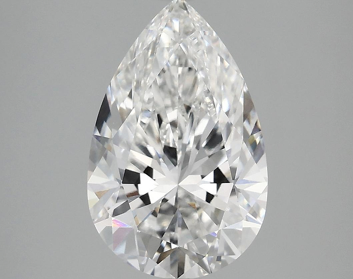 3.07 Carat Pear Shaped Ideal Cut VS1 IGI Certified Lab Grown Diamond