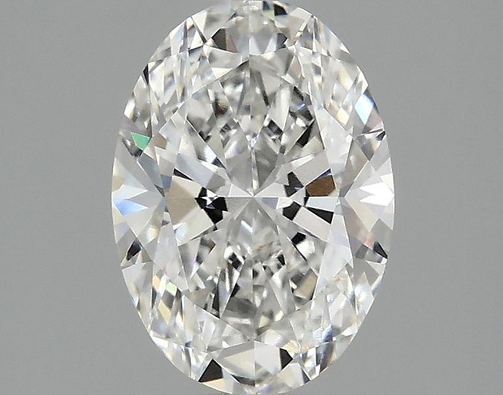 1.53 Carat Oval Shaped Ideal Cut VVS2 IGI Certified Lab Grown Diamond