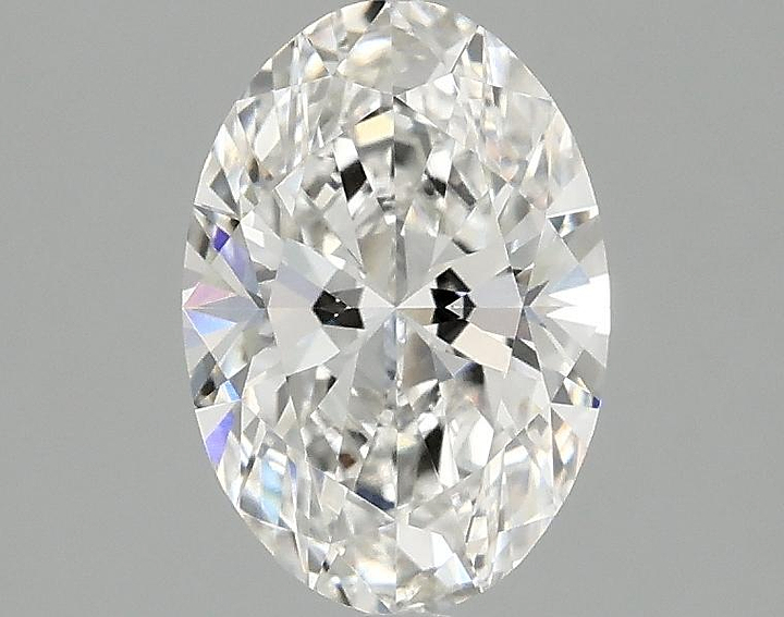 1.35 Carat Oval Shaped Ideal Cut VVS2 IGI Certified Lab Grown Diamond