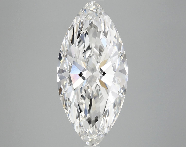 4.05 Carat Marquise Shaped Excellent Cut VVS2 IGI Certified Lab Grown Diamond
