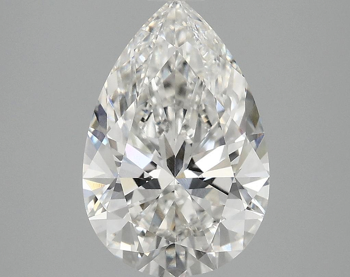 3.0 Carat Pear Shaped Excellent Cut VVS2 IGI Certified Lab Grown Diamond