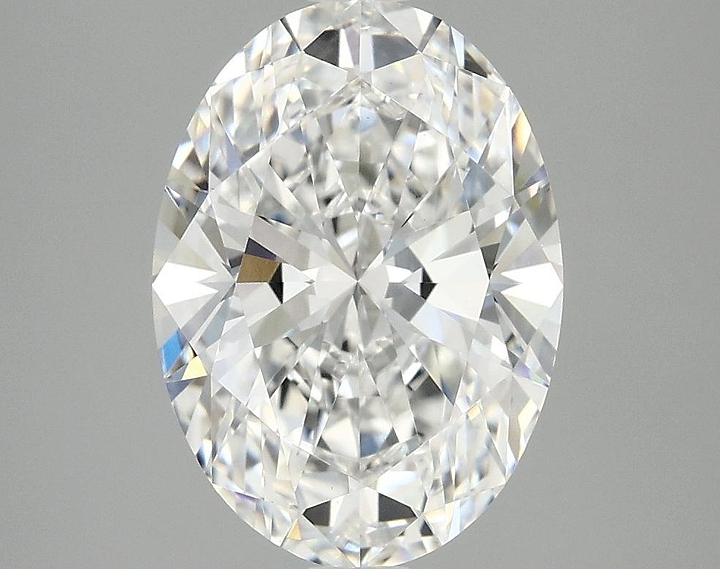 3.09 Carat Oval Shaped Ideal Cut VVS2 IGI Certified Lab Grown Diamond