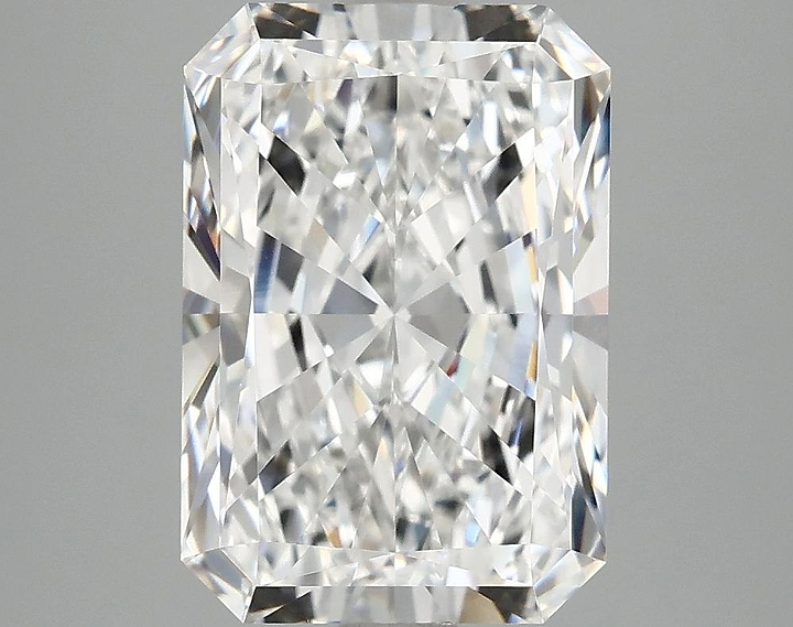 4.02 Carat Radiant Shaped Ideal Cut VVS2 IGI Certified Lab Grown Diamond
