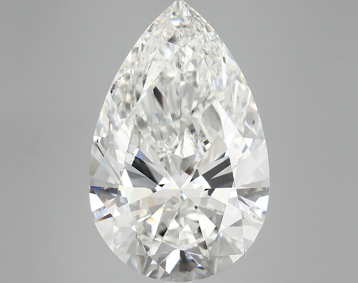10.41 Carat Pear Shaped Ideal Cut VVS2 IGI Certified Lab Grown Diamond