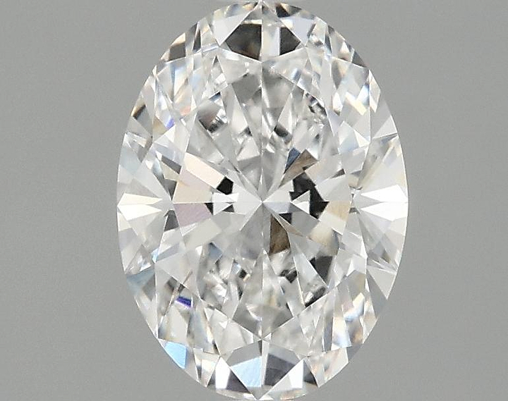 1.58 Carat Oval Shaped Ideal Cut VVS1 IGI Certified Lab Grown Diamond