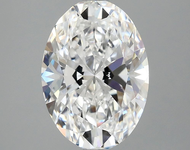 3.1 Carat Oval Shaped Ideal Cut VVS2 IGI Certified Lab Grown Diamond