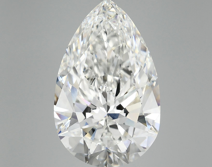10.02 Carat Pear Shaped Ideal Cut VVS2 IGI Certified Lab Grown Diamond