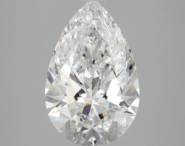 3.09 Carat Pear Shaped Ideal Cut VS1 IGI Certified Lab Grown Diamond