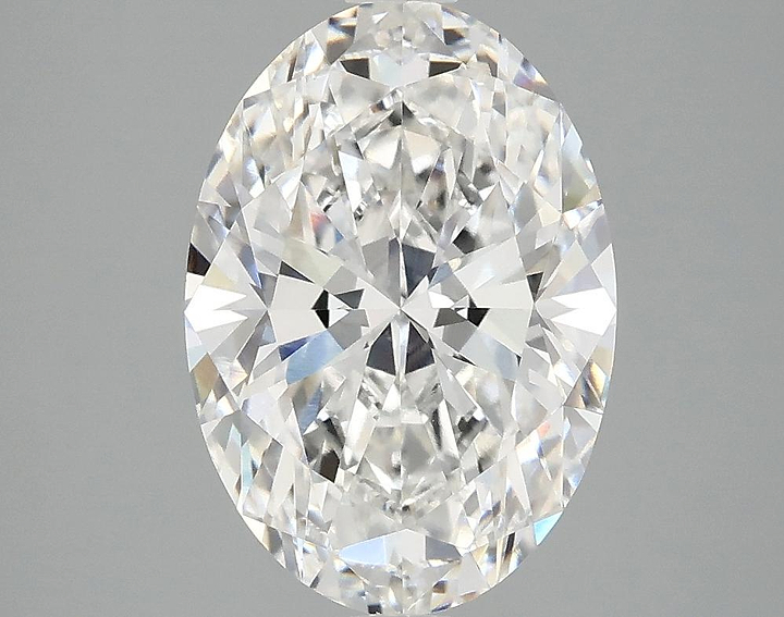 3.08 Carat Oval Shaped Ideal Cut VVS2 IGI Certified Lab Grown Diamond