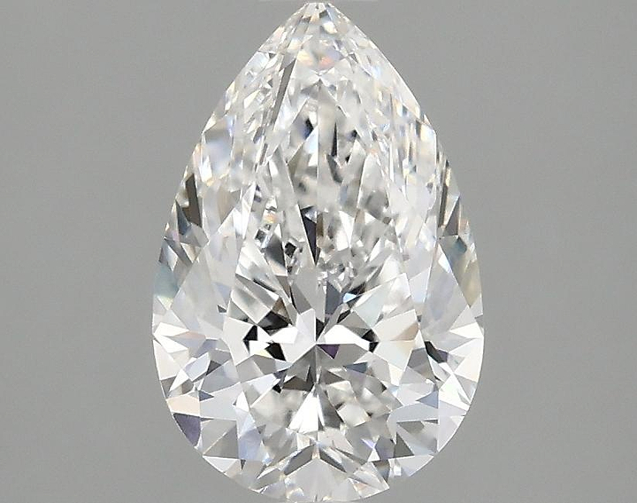 1.56 Carat Pear Shaped Excellent Cut VVS2 IGI Certified Lab Grown Diamond