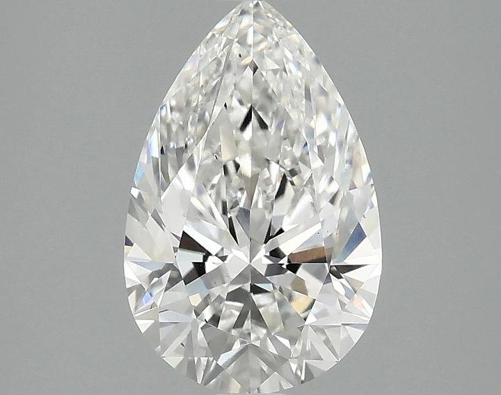 2.01 Carat Pear Shaped Ideal Cut VS2 IGI Certified Lab Grown Diamond