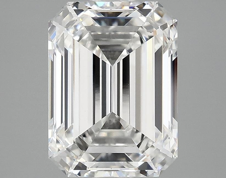 3.08 Carat Emerald Shaped Excellent Cut VS1 IGI Certified Lab Grown Diamond