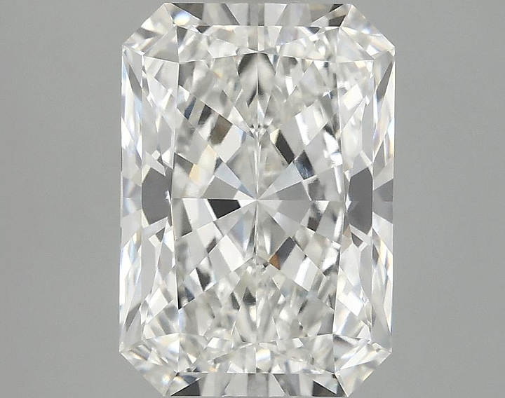 3.09 Carat Radiant Shaped Ideal Cut VVS2 IGI Certified Lab Grown Diamond