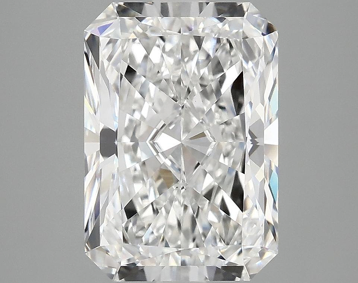 3.92 Carat Radiant Shaped Ideal Cut VVS2 IGI Certified Lab Grown Diamond
