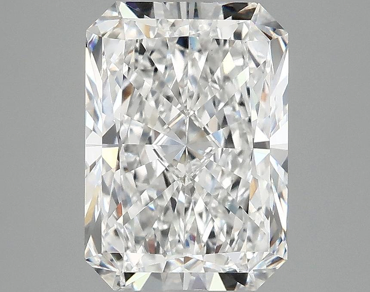 3.03 Carat Radiant Shaped Ideal Cut VVS2 IGI Certified Lab Grown Diamond