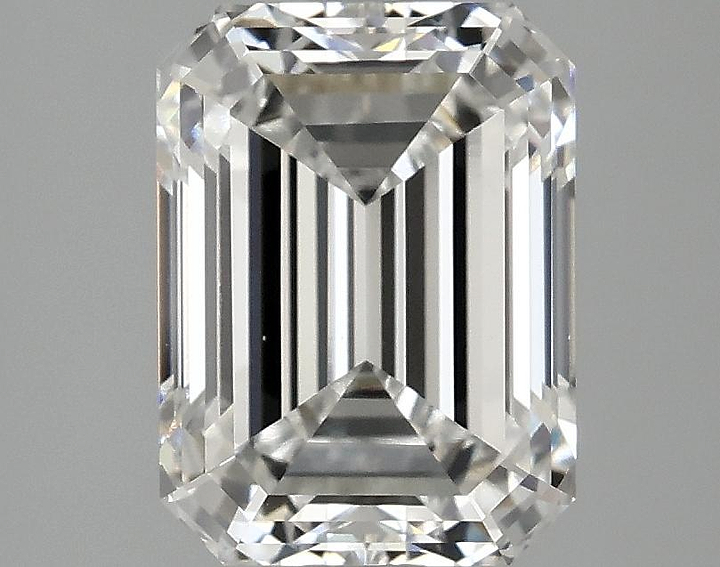 3.04 Carat Emerald Shaped Excellent Cut VS1 IGI Certified Lab Grown Diamond