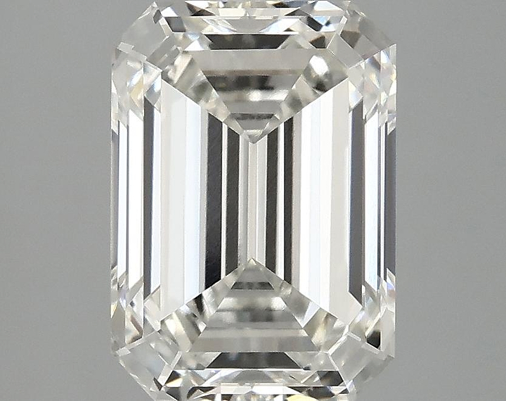 3.05 Carat Emerald Shaped Ideal Cut VVS2 IGI Certified Lab Grown Diamond