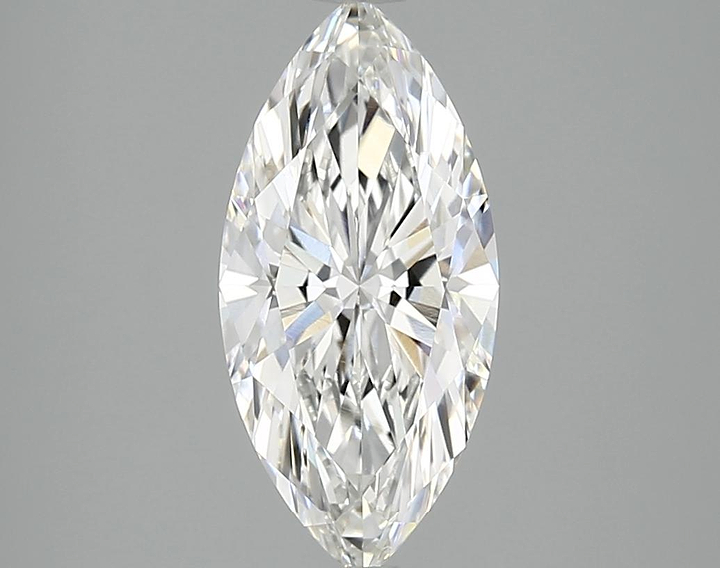 2.1 Carat Marquise Shaped Excellent Cut VVS1 IGI Certified Lab Grown Diamond