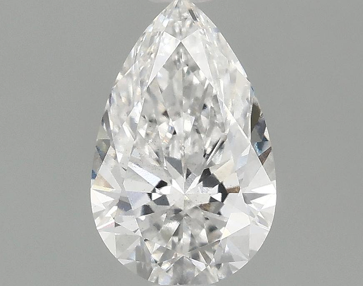 1.0 Carat Pear Shaped Ideal Cut SI1 IGI Certified Lab Grown Diamond