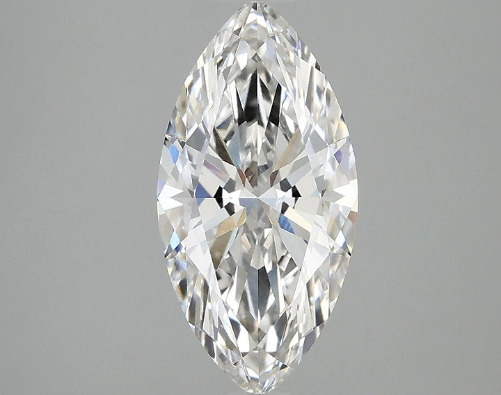 2.1 Carat Marquise Shaped Ideal Cut VS1 IGI Certified Lab Grown Diamond