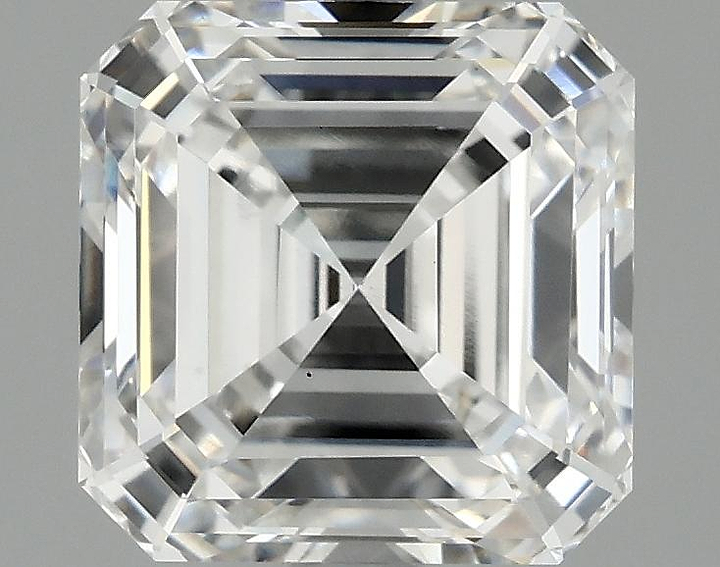 2.03 Carat Asscher Shaped Ideal Cut VS1 IGI Certified Lab Grown Diamond