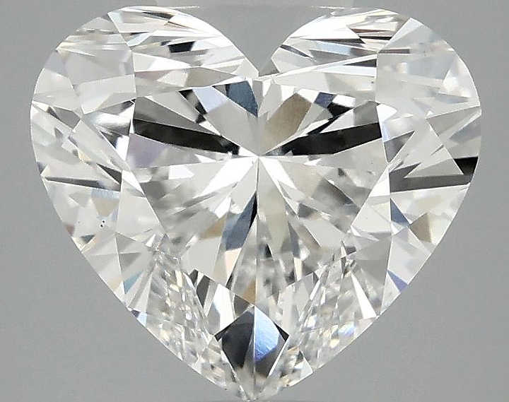 3.07 Carat Heart Shaped Ideal Cut VS1 IGI Certified Lab Grown Diamond