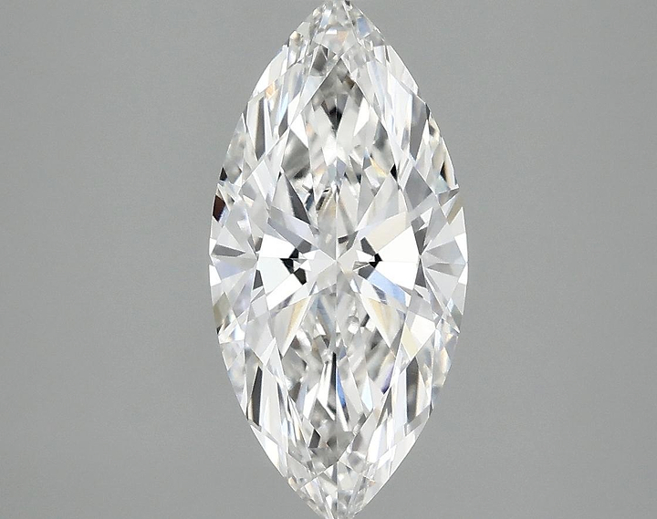 1.98 Carat Marquise Shaped Excellent Cut VVS2 IGI Certified Lab Grown Diamond
