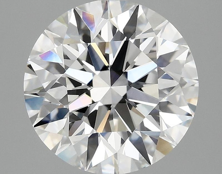 3.09 Carat Round Shaped Excellent Cut VVS2 IGI Certified Lab Grown Diamond