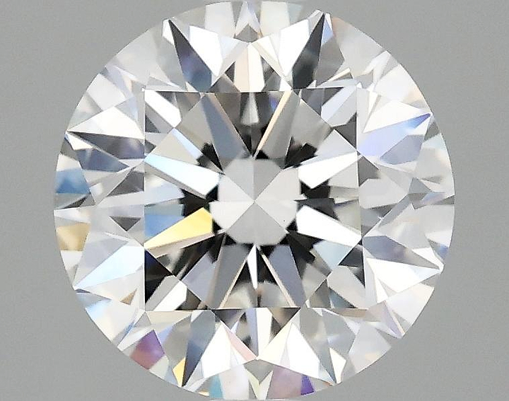2.55 Carat Round Shaped Excellent Cut VVS2 IGI Certified Lab Grown Diamond