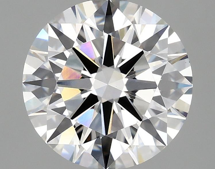 2.53 Carat Round Shaped Ideal Cut VVS2 IGI Certified Lab Grown Diamond