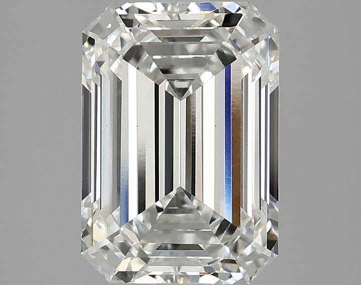 3.1 Carat Emerald Shaped Ideal Cut VS1 IGI Certified Lab Grown Diamond
