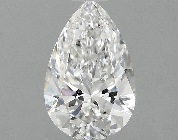 0.98 Carat Pear Shaped Ideal Cut VVS2 IGI Certified Lab Grown Diamond