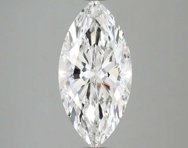 2.03 Carat Marquise Shaped Ideal Cut VS1 IGI Certified Lab Grown Diamond