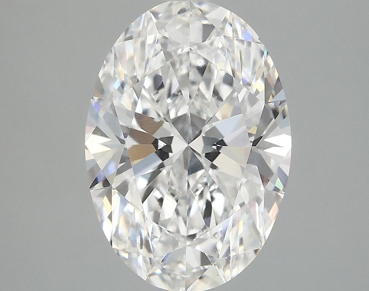 3.1 Carat Oval Shaped Ideal Cut VS2 IGI Certified Lab Grown Diamond