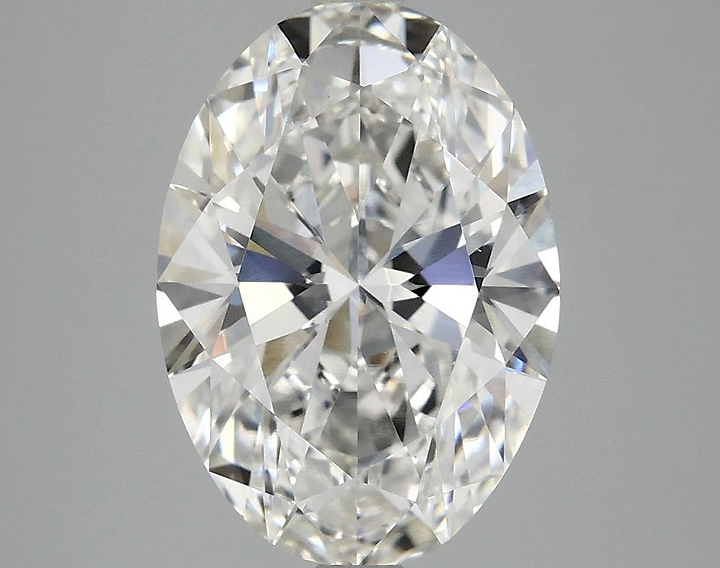 3.67 Carat Oval Shaped Ideal Cut VVS2 IGI Certified Lab Grown Diamond
