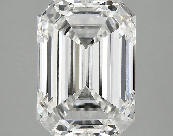 3.09 Carat Emerald Shaped Excellent Cut VS1 IGI Certified Lab Grown Diamond