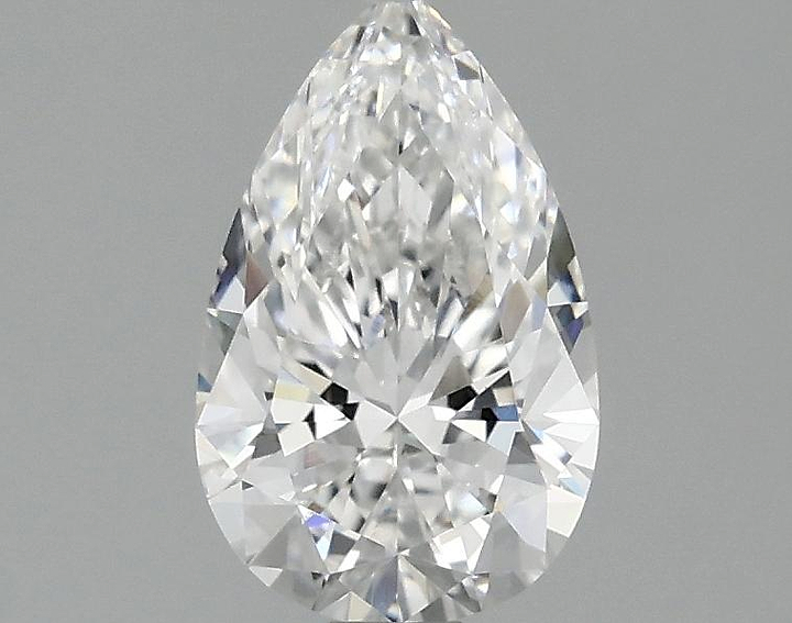 1.07 Carat Pear Shaped Ideal Cut VVS2 IGI Certified Lab Grown Diamond