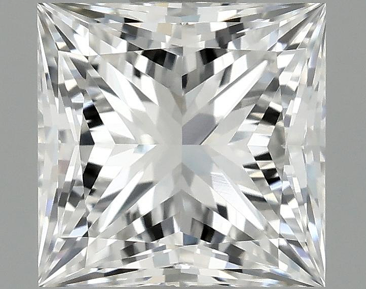 1.06 Carat Princess Shaped Ideal Cut VVS2 IGI Certified Lab Grown Diamond