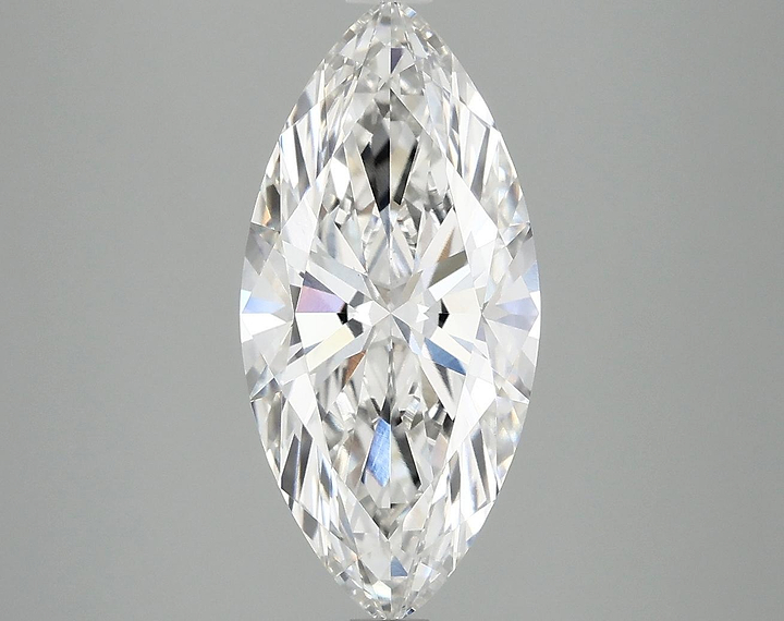 2.87 Carat Marquise Shaped Excellent Cut VS1 IGI Certified Lab Grown Diamond