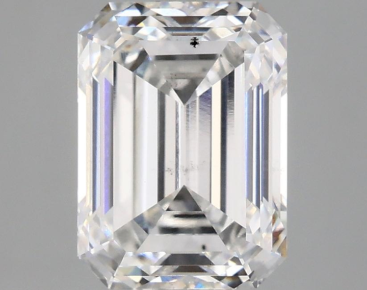 3.1 Carat Emerald Shaped Excellent Cut SI1 IGI Certified Lab Grown Diamond
