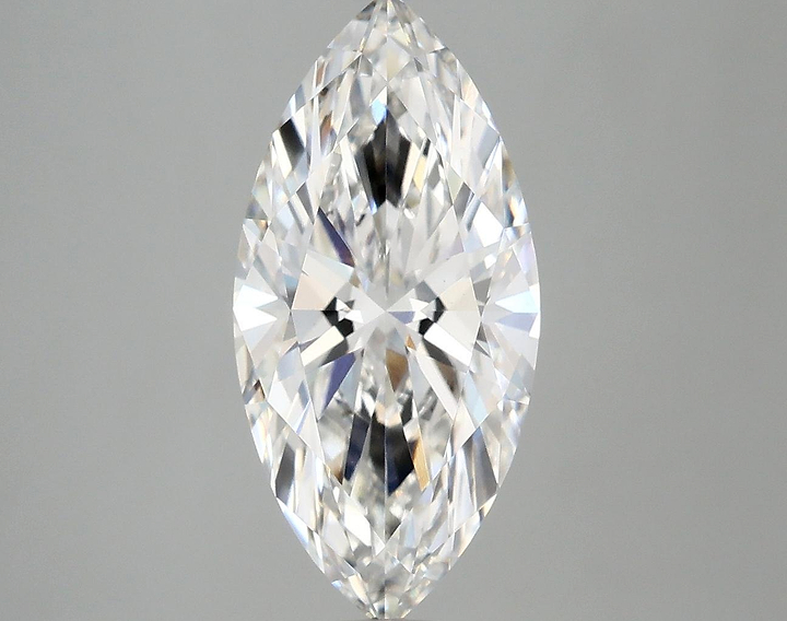 3.02 Carat Marquise Shaped Excellent Cut VVS2 IGI Certified Lab Grown Diamond