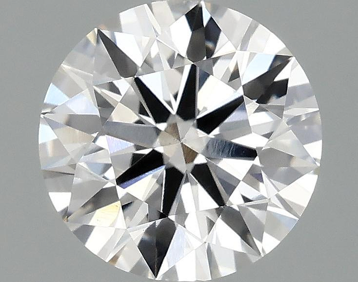 1.58 Carat Round Shaped Ideal Cut VS2 IGI Certified Lab Grown Diamond