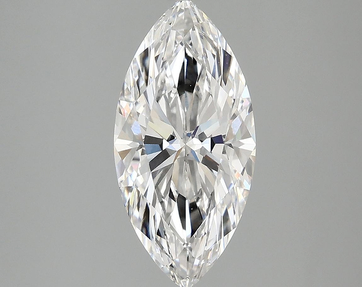 2.09 Carat Marquise Shaped Excellent Cut VVS2 IGI Certified Lab Grown Diamond