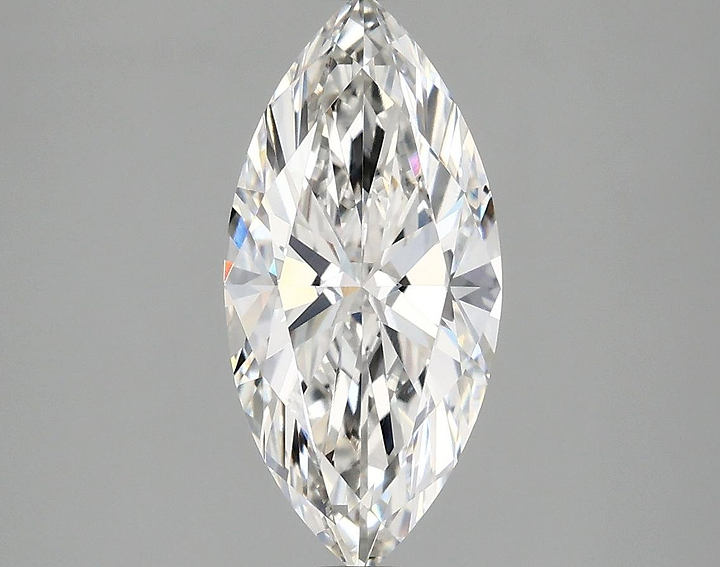 2.02 Carat Marquise Shaped Excellent Cut VVS2 IGI Certified Lab Grown Diamond